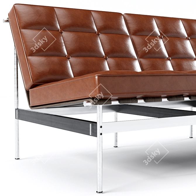 Modern and Elegant Artifort C416 Sofa 3D model image 2