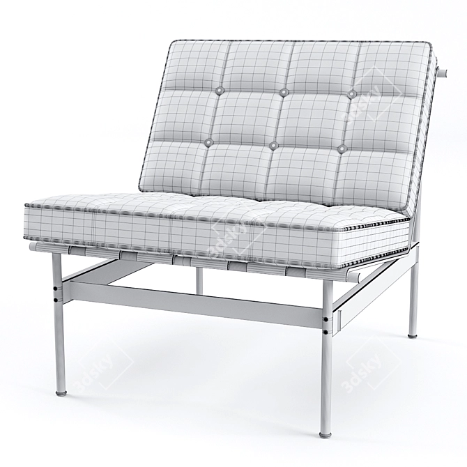 Modern Luxury Armchair by Artifort 3D model image 4