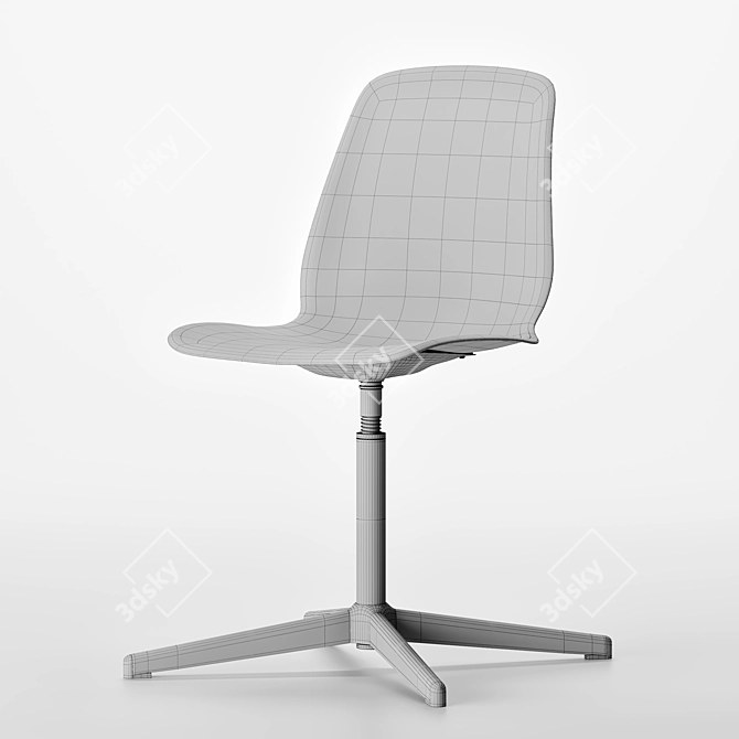 Modern LEIF ARNE Work Chair 3D model image 3