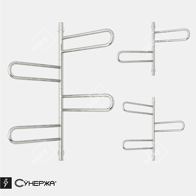 Sunerzha Electric Design Radiator - Pareo 4.0 3D model image 1