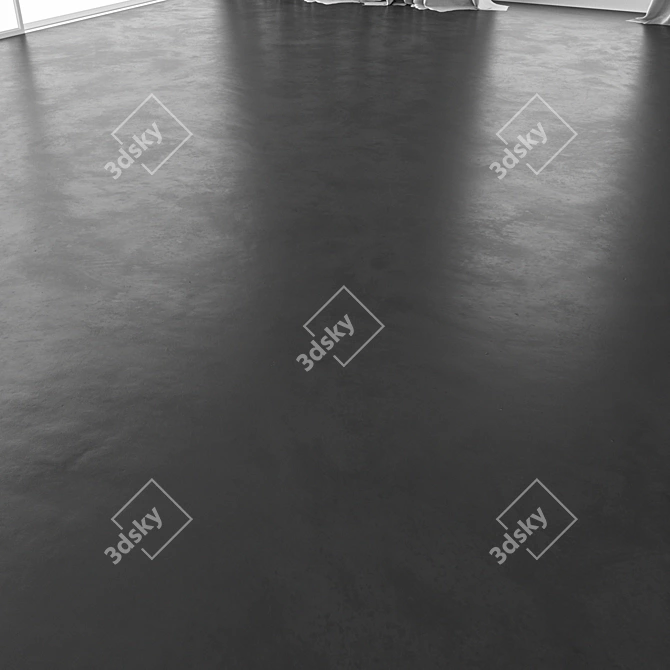 Seamless Textured Bulk Floor 3D model image 1