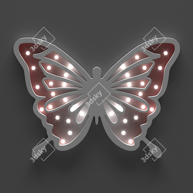 DreamGlow Night Light 3D model image 2