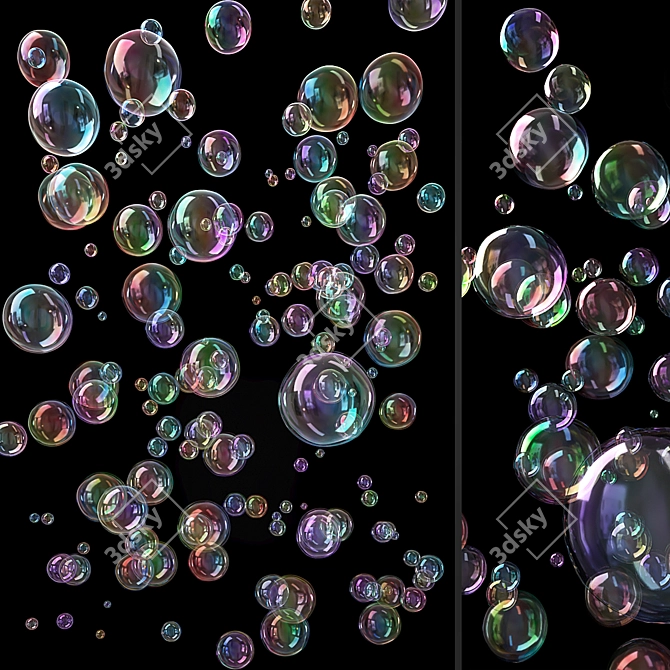 Corona Scatter Box 1x1x1.5m - Procedural Maps - Corona Render 1.7.4 3D model image 1