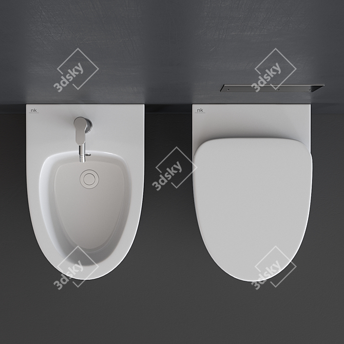 Luxury Noken Hotels WC 3D model image 4