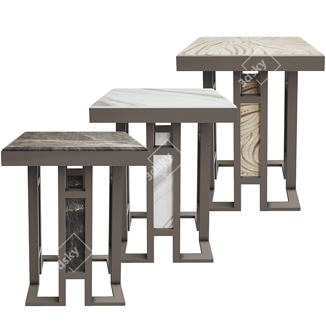 Contemporary 2014 Design Table 3D model image 1