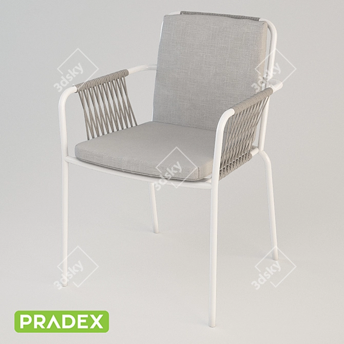 Cooper Outdoor Chair - Stylish and Durable 3D model image 2