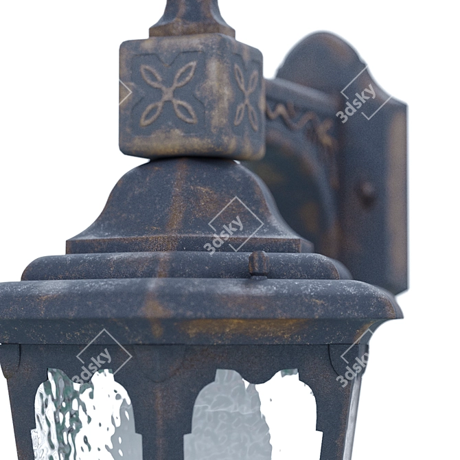 Maytoni Oxford Outdoor Wall Light 3D model image 2