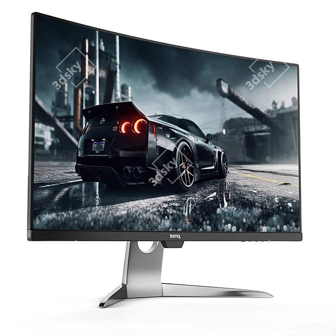 BenQ EX3203R 31.5" Curved Monitor 3D model image 1