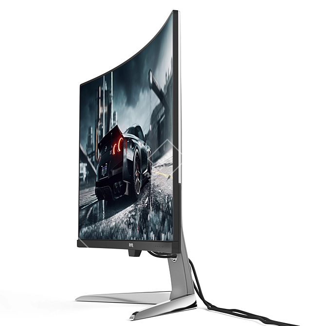 BenQ EX3203R 31.5" Curved Monitor 3D model image 2