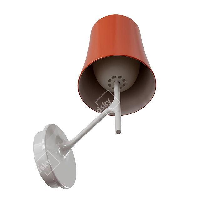 Elegant Foscarini Birdie Wall 3D model image 2
