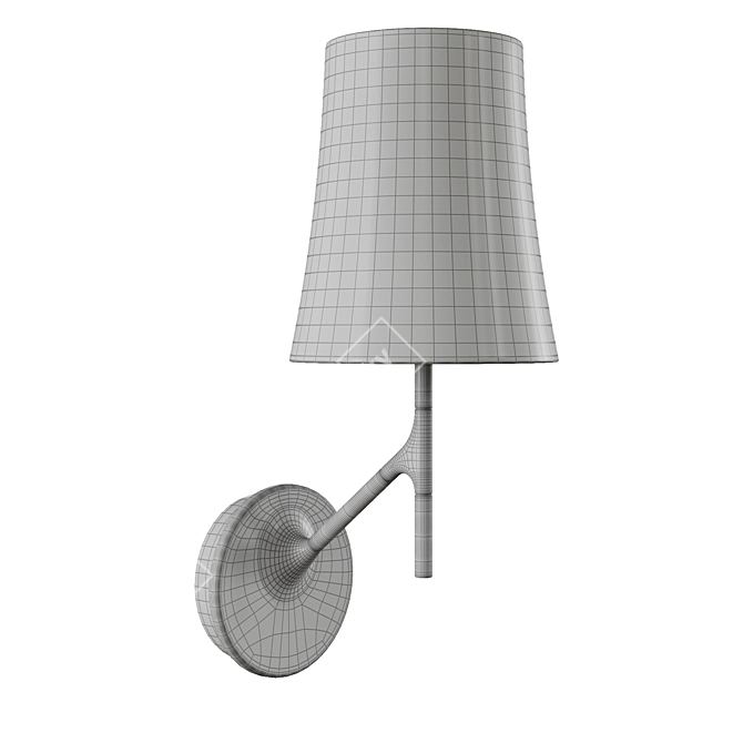 Elegant Foscarini Birdie Wall 3D model image 3