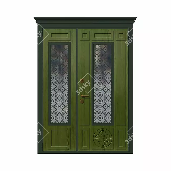 Om Termowood - High-Quality Thermally Insulated Doors 3D model image 2