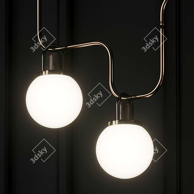 Escalante 5 Pendant Light 3D model image 3