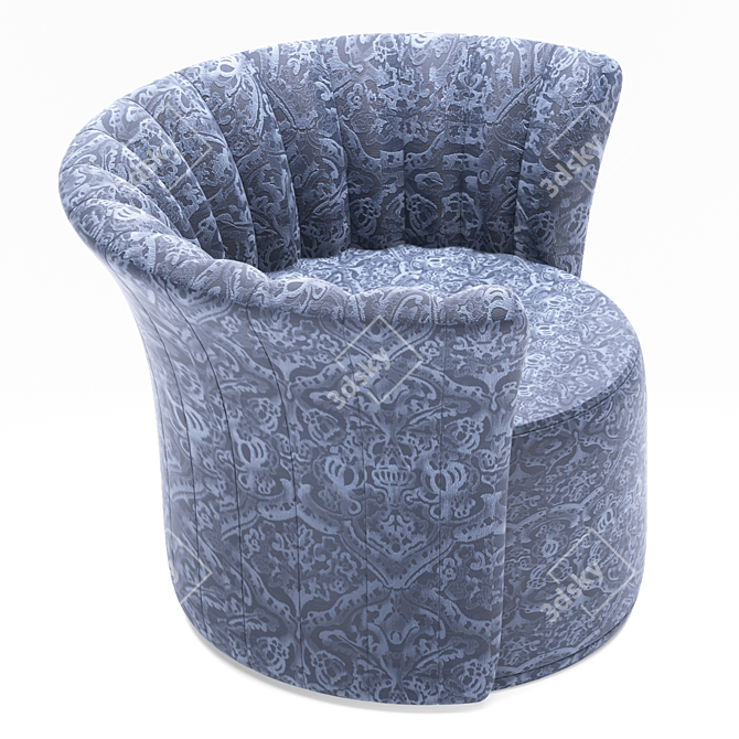 Elegant Modern Chair 3D model image 2