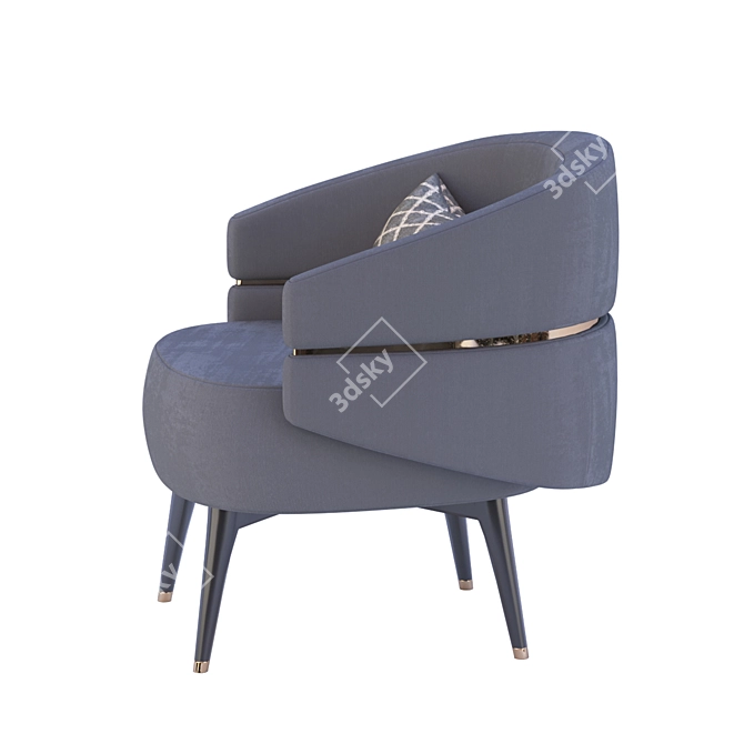 Luxurious Cairo Chair by Frato 3D model image 2
