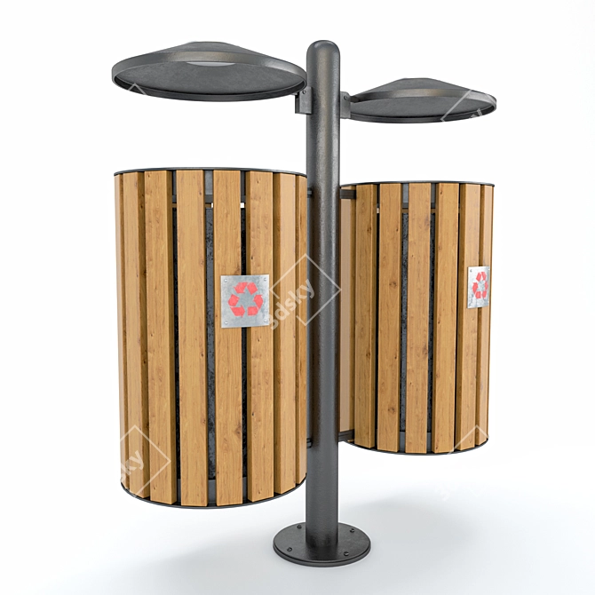 Extera Trash Bin 3D model image 1