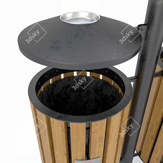 Extera Trash Bin 3D model image 4