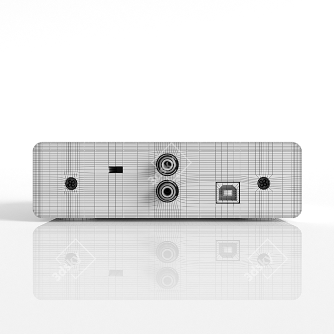 Scarlett Solo 2nd Gen: High-Performance Sound Card 3D model image 5