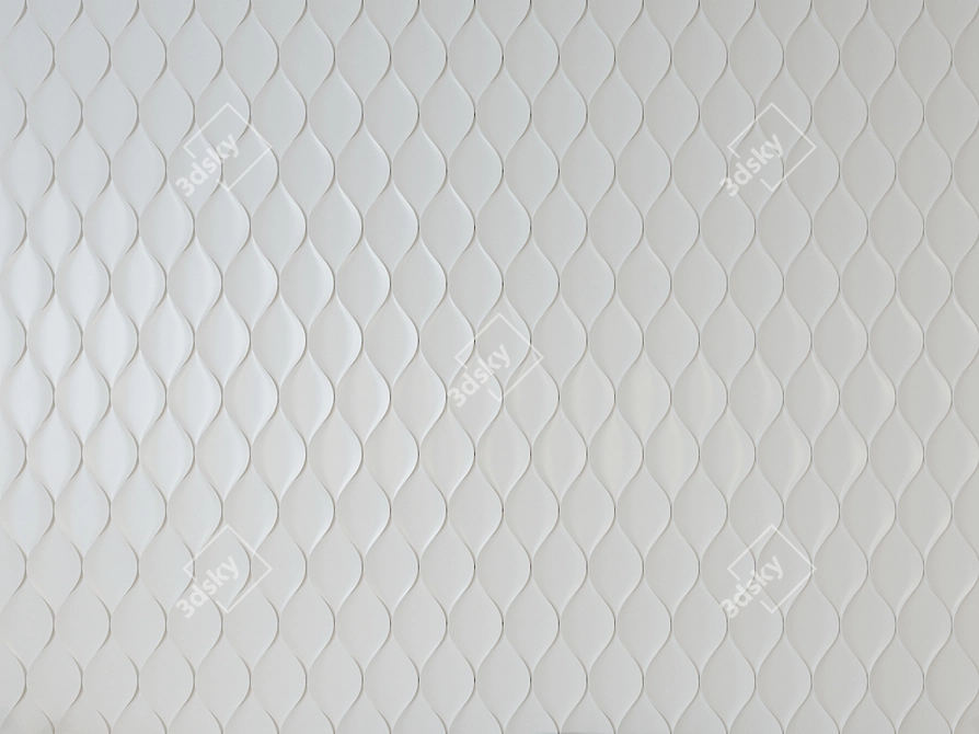 ASHOME 3D Wall Tiles 3D model image 4