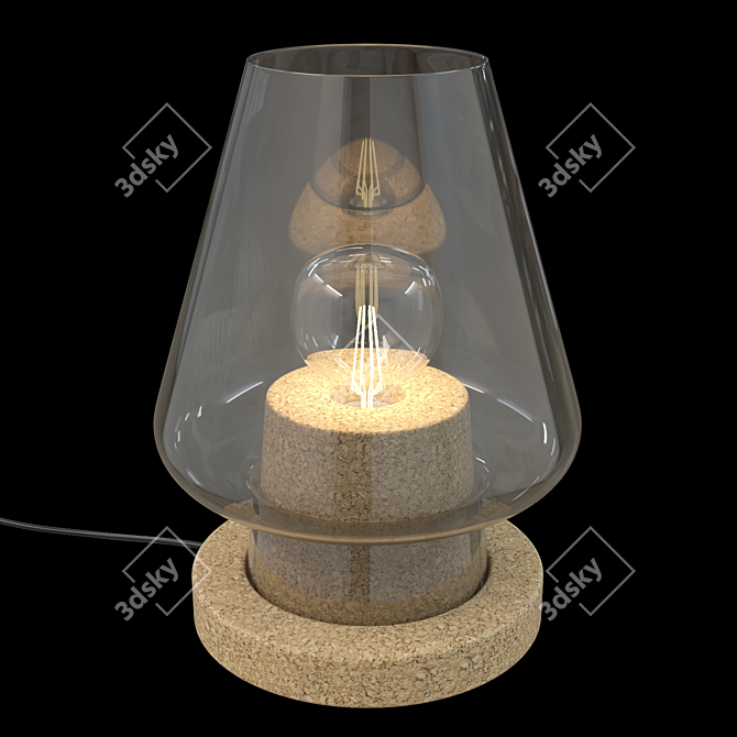 Paulmann Iben: Elegant Table Lamp 3D model image 2