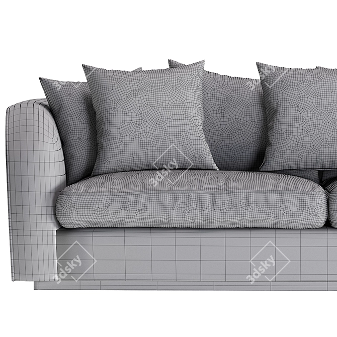 Palm Oasis Sofa 3D model image 4