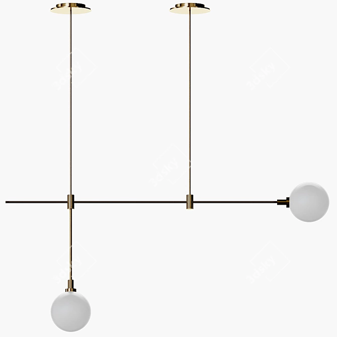 Sleek Desire 2013 - Stylish Design Lamps 3D model image 1