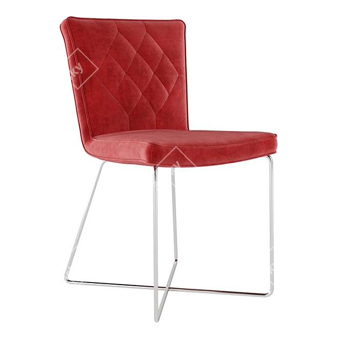 Quilted Line Liu Jo Chair: Urban Style 3D model image 1