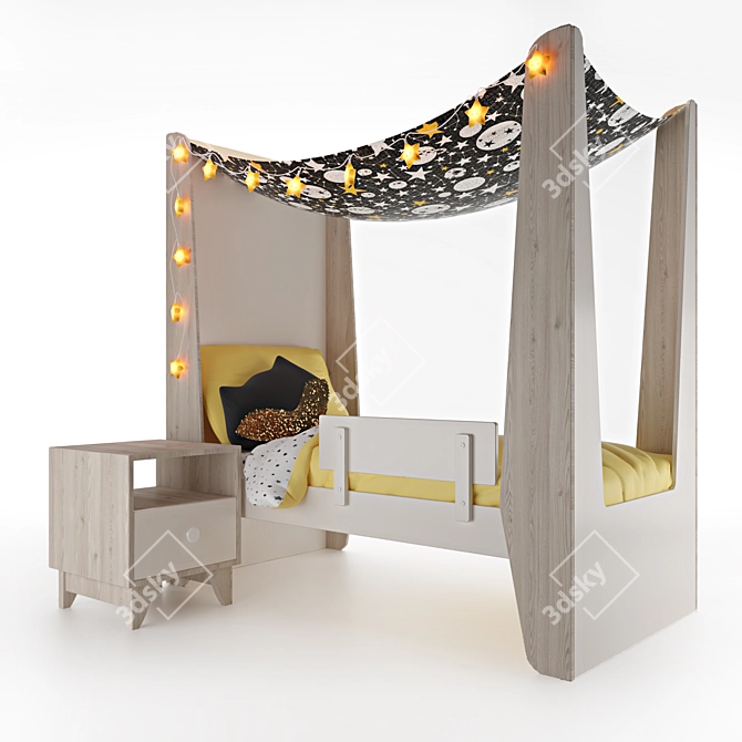 Ellipse Children's Furniture: Line M Collection 3D model image 1