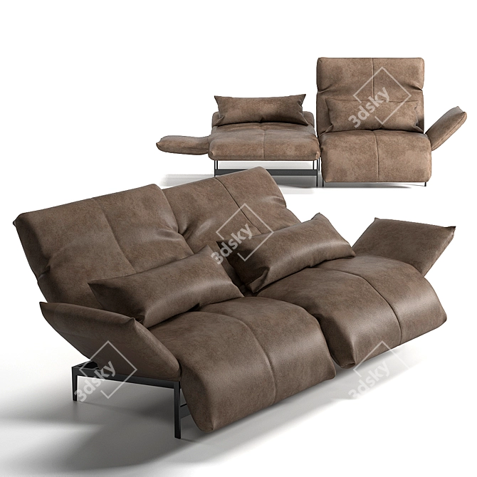 PBR Armchair for Corona Render 3D model image 1