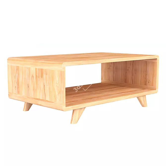 Minimalist Buche Coffee Table "Hello Thom 3D model image 4