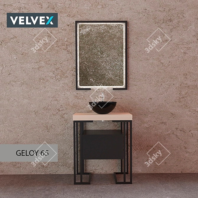 Sleek and Stylish Velvex Set 3D model image 1