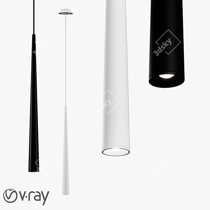 Sleek and Elegant Arkoslight HOLLY 3D model image 1