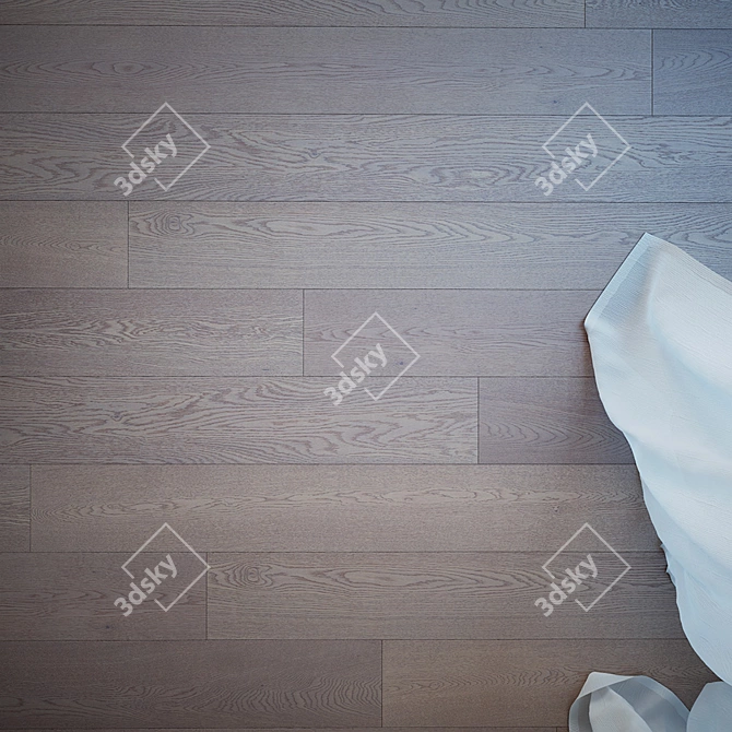 Elegant Oak Flooring: Capri Collection 3D model image 2