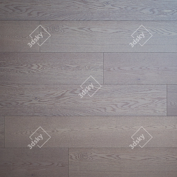 Elegant Oak Flooring: Capri Collection 3D model image 3