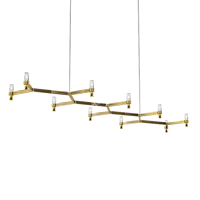 Modern Chandelier Collection 3D model image 5