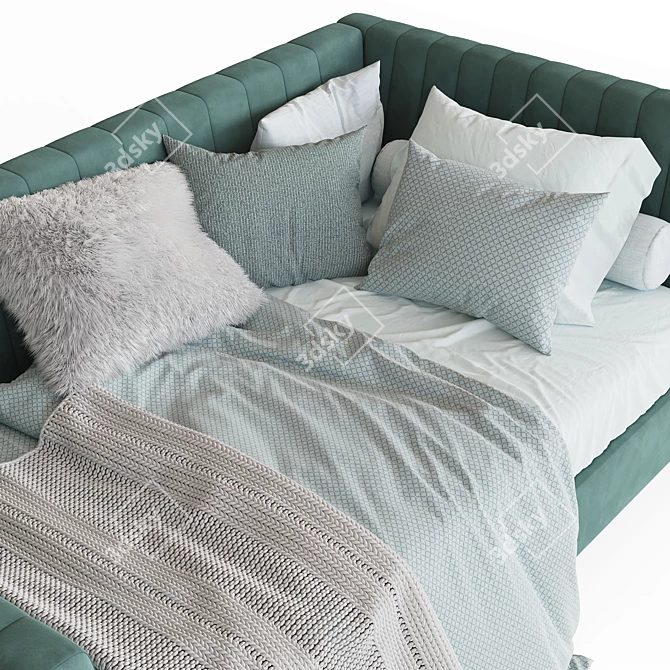 Avalon Daybed: Stylish and Versatile 3D model image 2