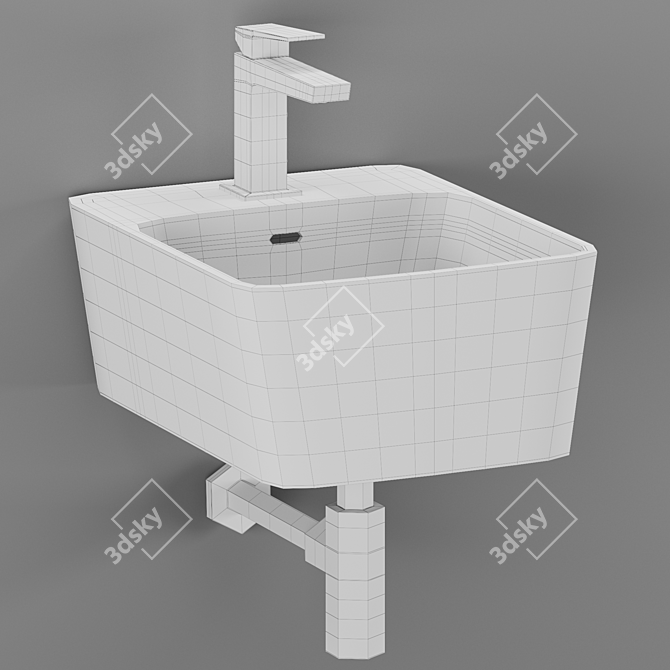 Modular System-pool & Noken Square 3D model image 3