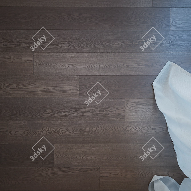 Premium Banyor Oak Floor: Exquisite Design & High-Quality Materials 3D model image 2