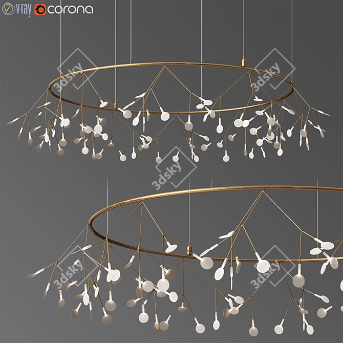 Illuminating Brilliance: Heracleum's Big O 3D model image 1