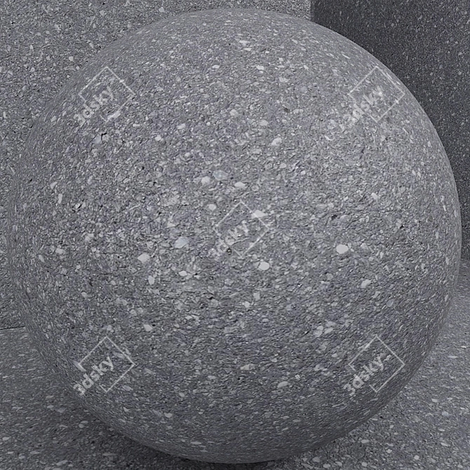 Seamless Stone Composite Set 137 3D model image 2