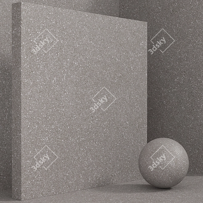 Seamless Stone Composite Set 137 3D model image 3