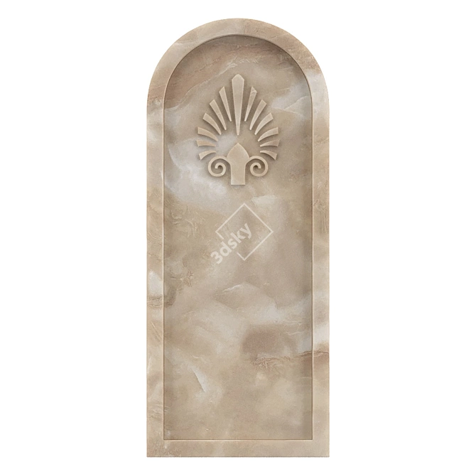 Elegant OM Arch Marble AM128 3D model image 1