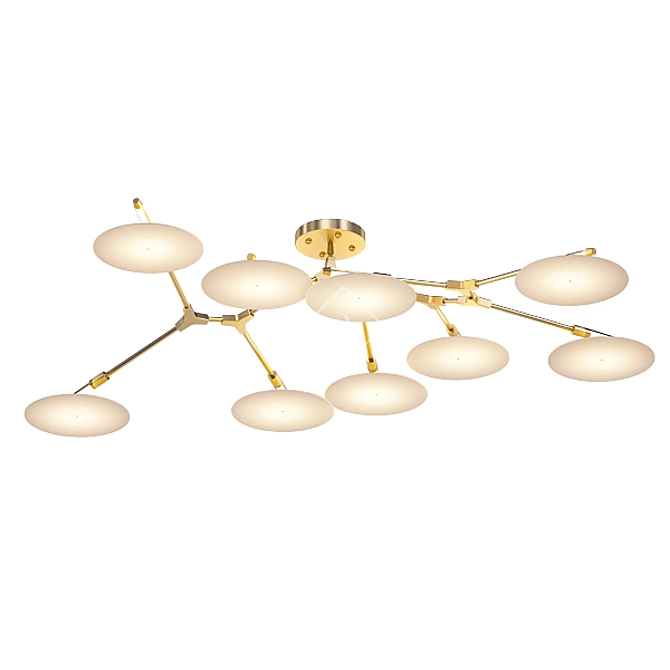 Modern Chandeliers Collection 3D model image 2