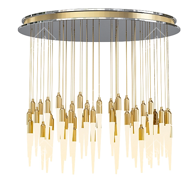 Modern Chandeliers Collection 3D model image 5