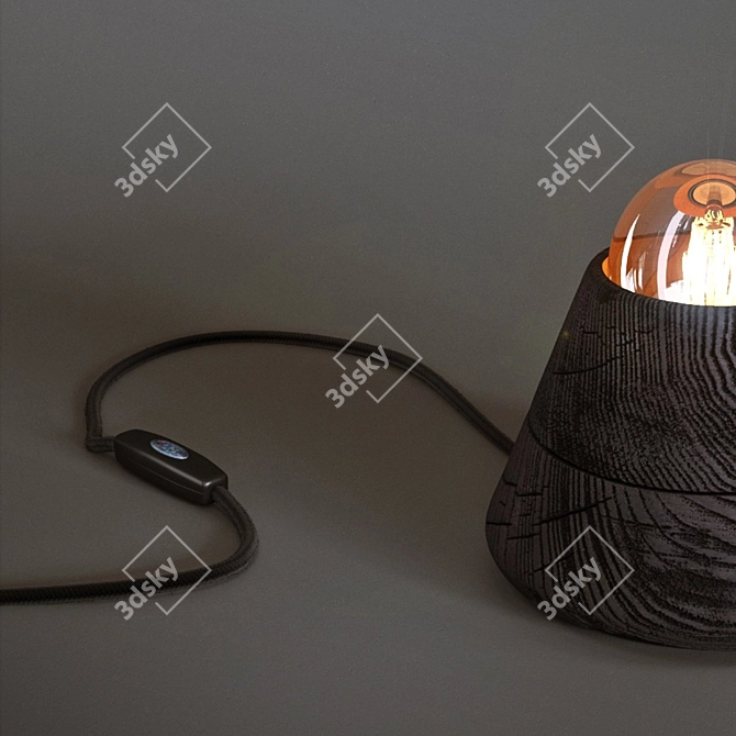 VULCAIN Table Light: Timeless Elegance 3D model image 2