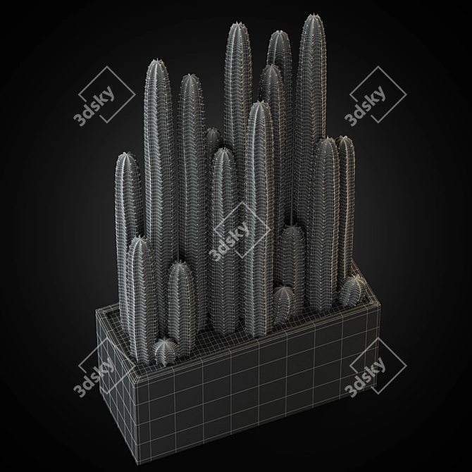 Lush Greenery Assortment 3D model image 4