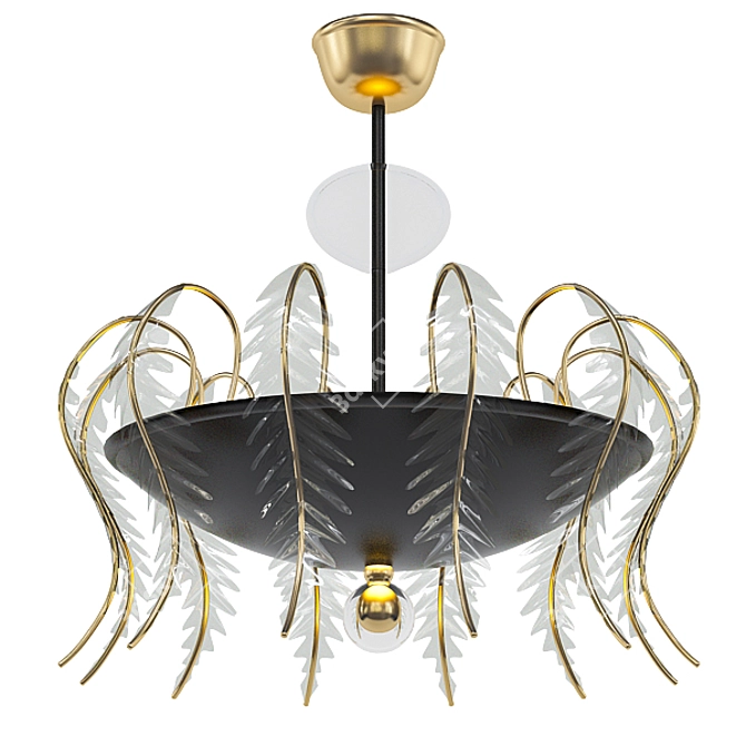 Modern Chandelier Collection: Set of 30 3D model image 5