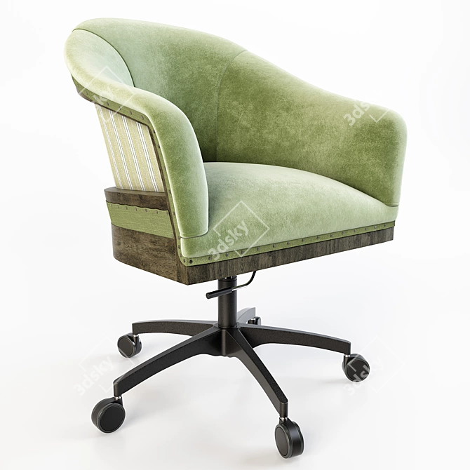 Elegant DOR Chair by CREARTE 3D model image 1