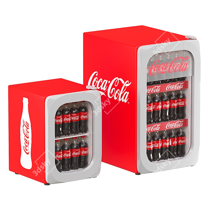 Coca-cola Mini Chillers 3D model image 1