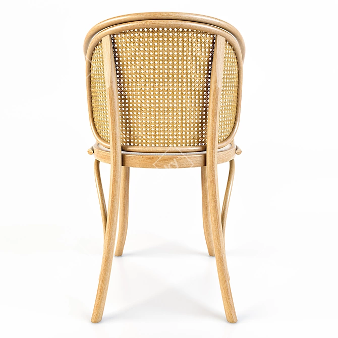 Palmira Chair 5023: Elegant and Comfortable 3D model image 4